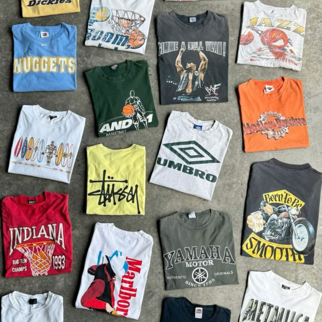 LOTE PREMIUM DE CAMISETAS VINTAGE