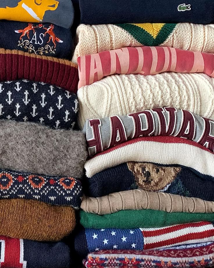 LOTE DE SUÉTERES VINTAGE PREMIUM