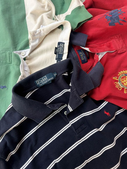 LOTE DE POLOS VINTAGE PREMIUM