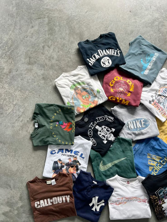 LOTE PREMIUM DE CAMISETAS VINTAGE