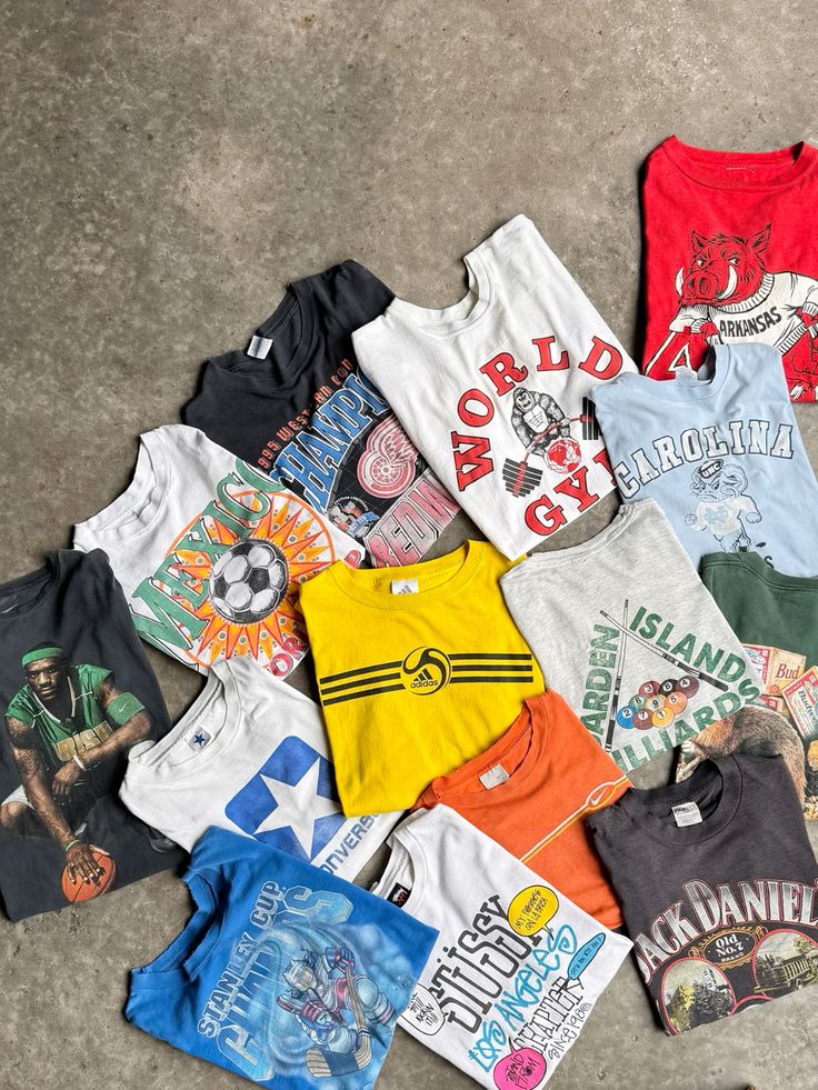 LOTE PREMIUM DE CAMISETAS VINTAGE