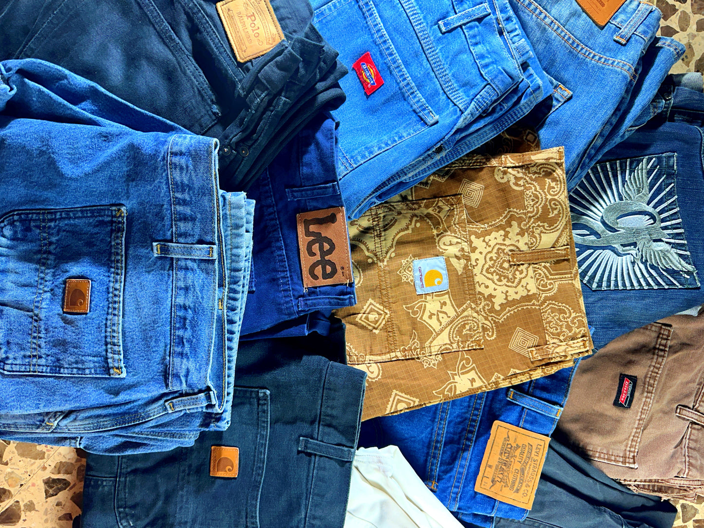 LOTE DE PANTALONES VINTAGE PREMIUM