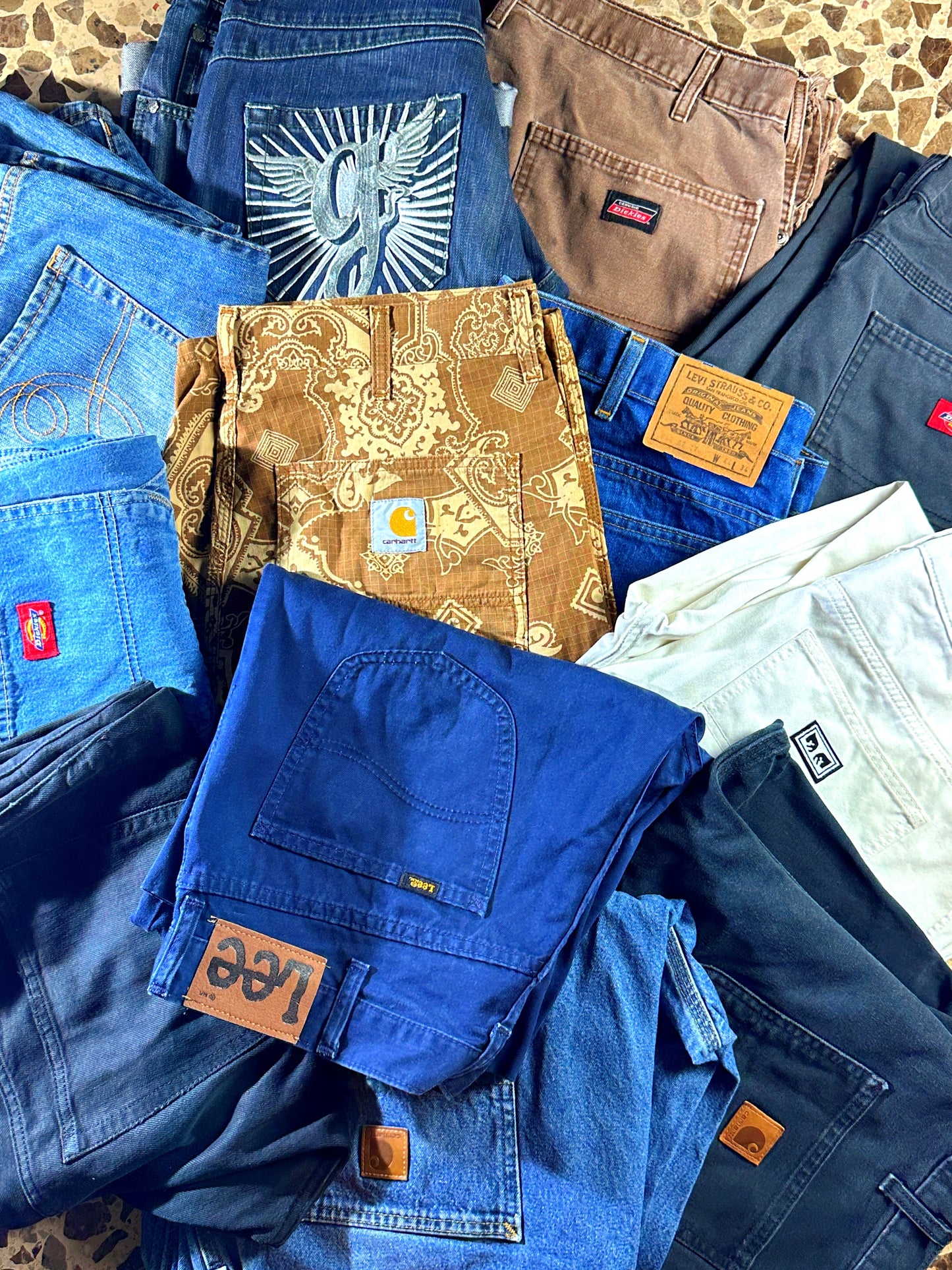 LOTE DE PANTALONES VINTAGE PREMIUM