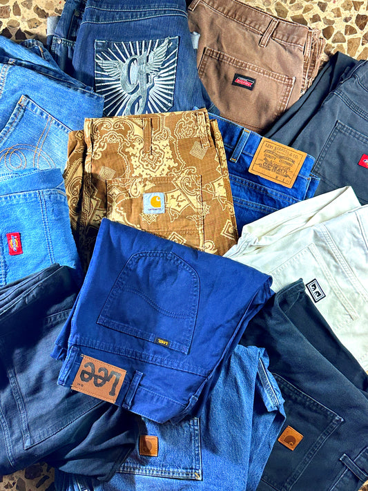 LOTE DE PANTALONES VINTAGE PREMIUM