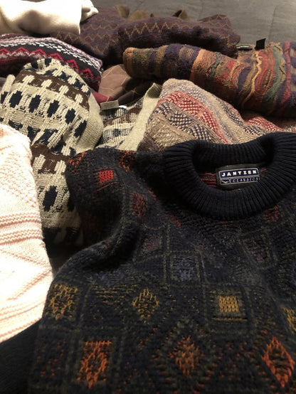 LOTE DE SUÉTERES VINTAGE PREMIUM